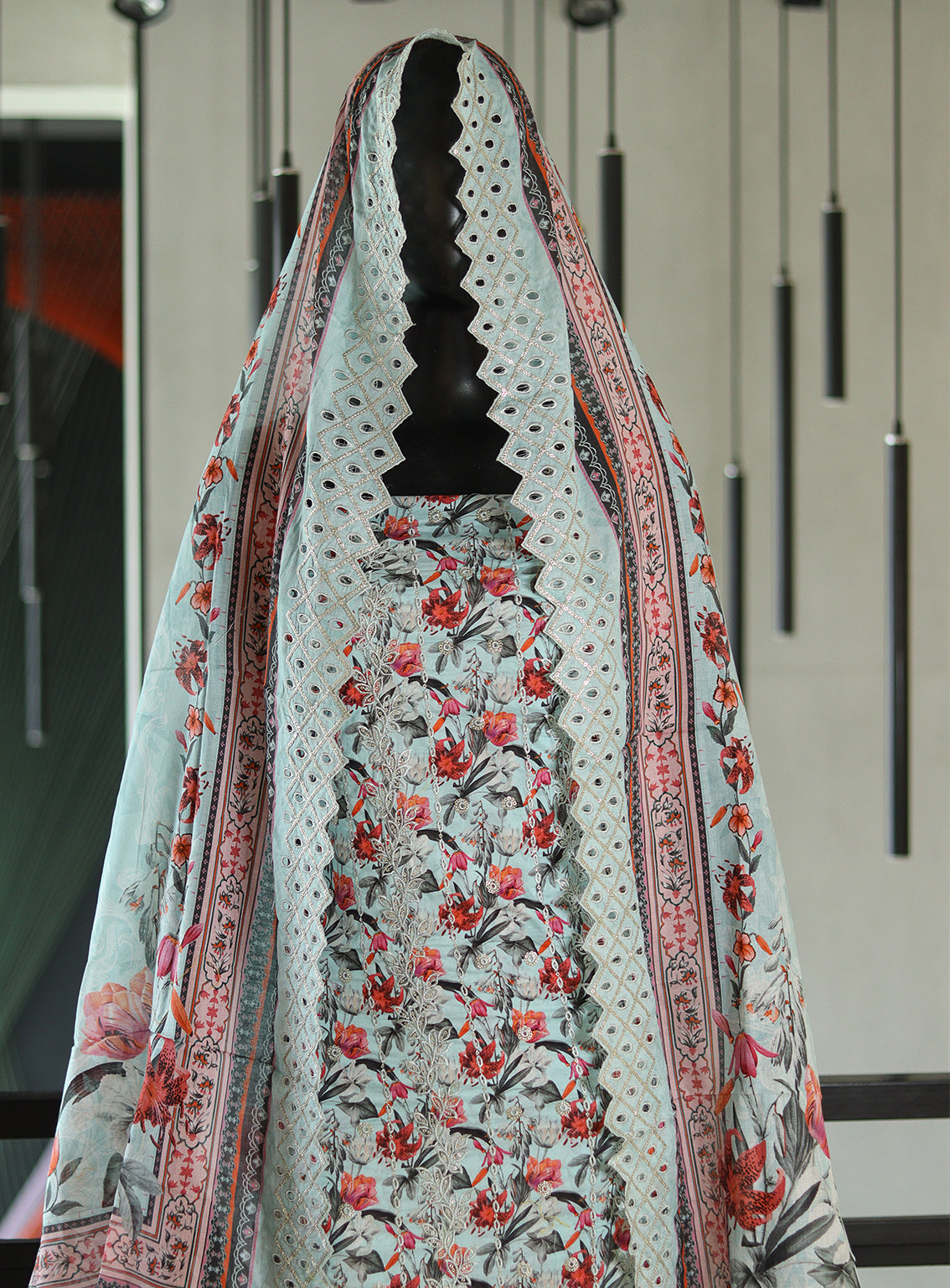 Bin Saeed Embroidered Lawn Suits Unstitched 3 Piece - BS25EC 02 Bin Saeed Embroidered Lawn Suits Unstitched 3 Piece - BS25EC 02