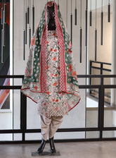 Bin Saeed Embroidered Lawn Suits Unstitched 3 Piece - BS25EC 07