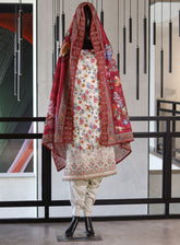 Bin Saeed Embroidered Lawn Suits Unstitched 3 Piece - BS25EC 09