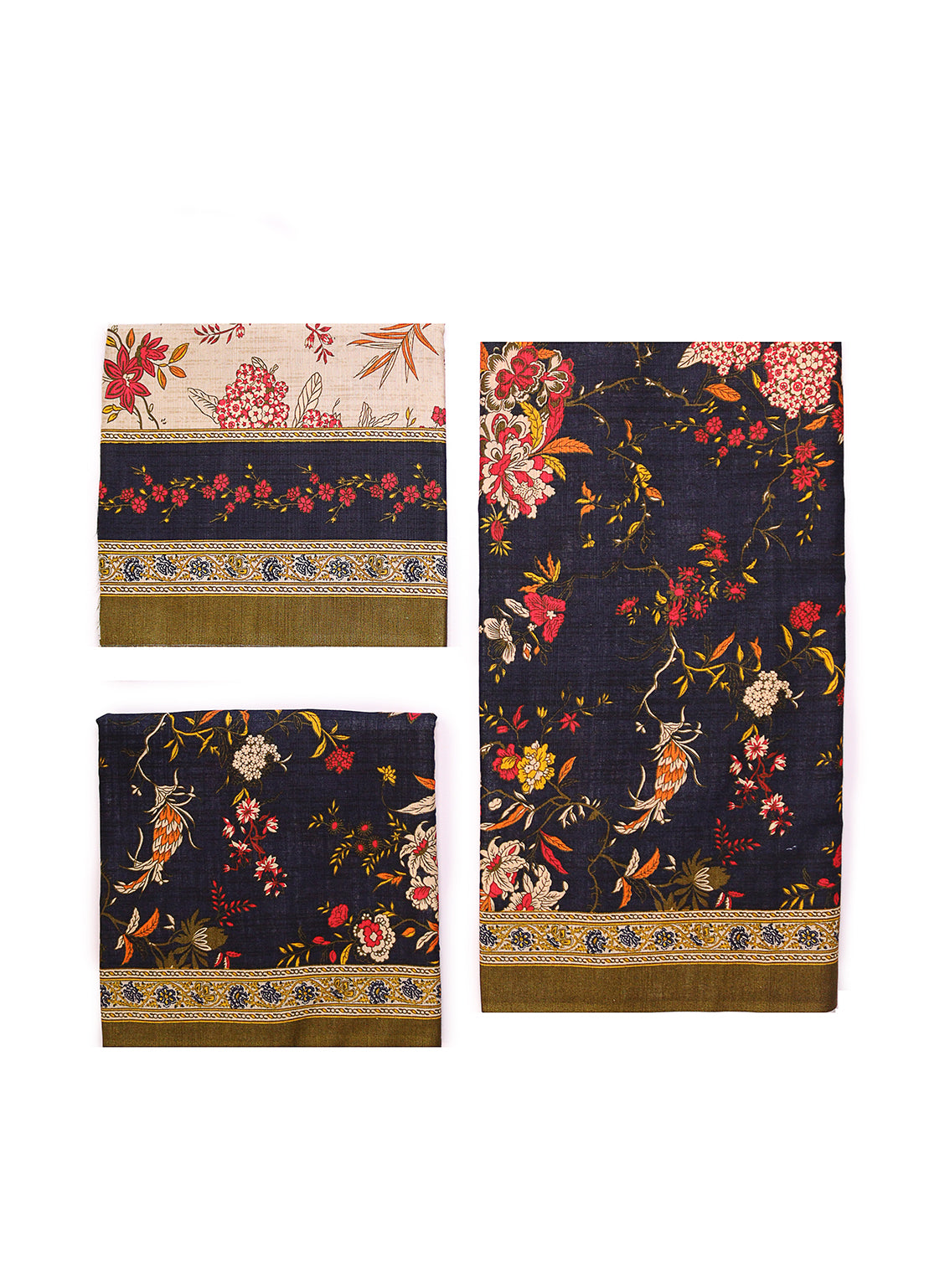 Bin Saeed Printed Khaddar Suits Unstitched 3 Piece - BS24K 02 Bin Saeed Printed Khaddar Suits Unstitched 3 Piece - BS24K 02