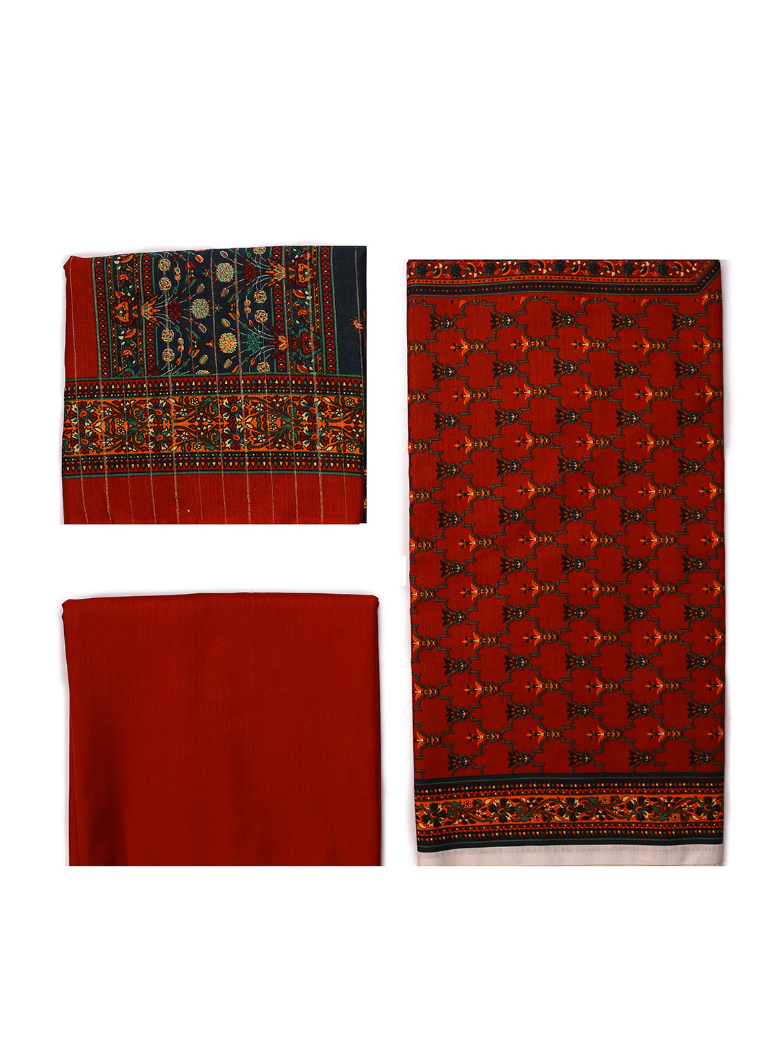 Bin Saeed Printed Khaddar Suits Unstitched 3 Piece - BS24K 09 Bin Saeed Printed Khaddar Suits Unstitched 3 Piece - BS24K 09