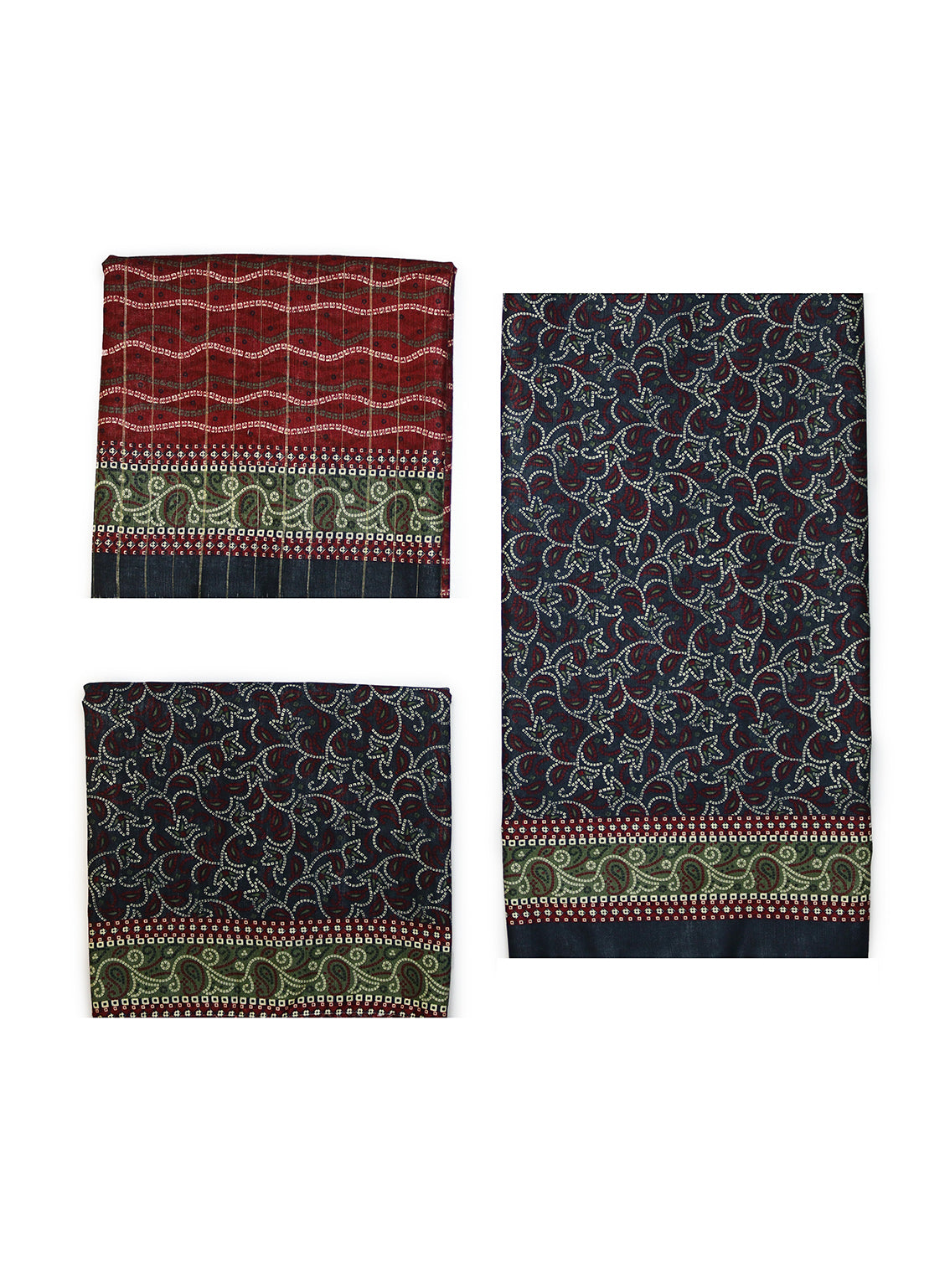 Bin Saeed Printed Khaddar Suits Unstitched 3 Piece - BS24K 34 Bin Saeed Printed Khaddar Suits Unstitched 3 Piece - BS24K 34