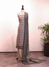 Bin Saeed Printed Khaddar Suits Unstitched 3 Piece - BS25K 115