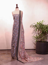 Bin Saeed Printed Khaddar Suits Unstitched 3 Piece - BS25K ALL09