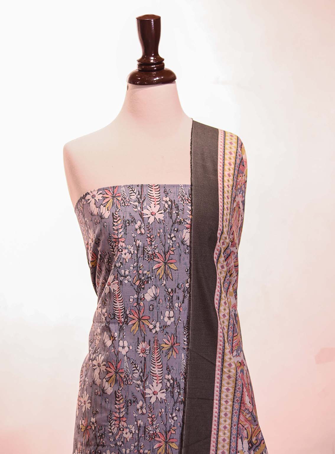 Bin Saeed Printed Khaddar Suits Unstitched 3 Piece - BS25K ALL09 Bin Saeed Printed Khaddar Suits Unstitched 3 Piece - BS25K ALL09