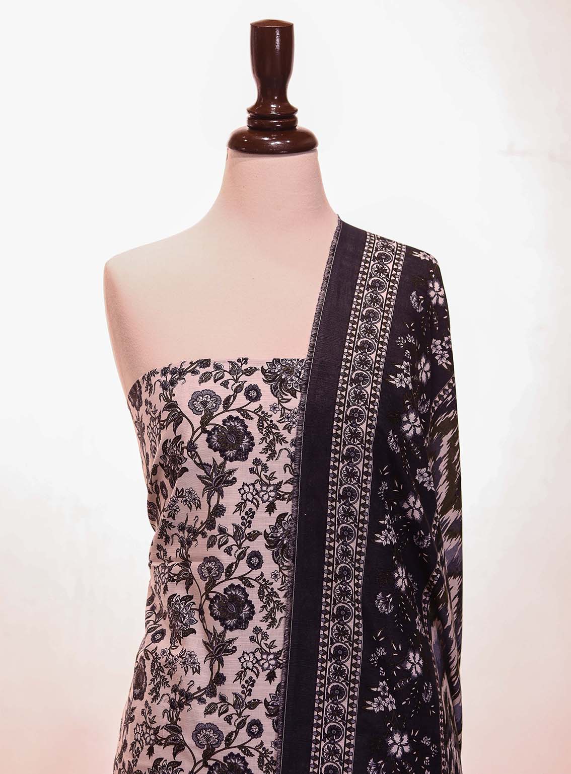 Bin Saeed Printed Khaddar Suits Unstitched 3 Piece - BS25K ALL11 Bin Saeed Printed Khaddar Suits Unstitched 3 Piece - BS25K ALL11