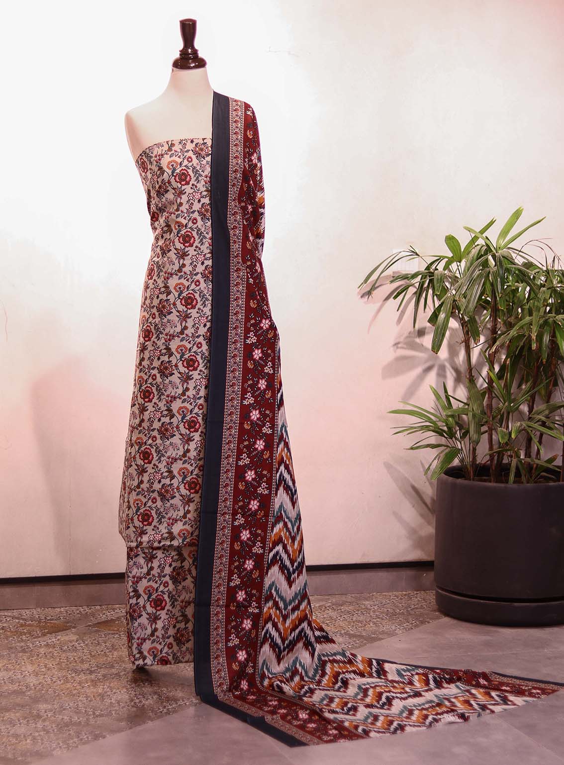 Bin Saeed Printed Khaddar Suits Unstitched 3 Piece - BS25K ALL16 Bin Saeed Printed Khaddar Suits Unstitched 3 Piece - BS25K ALL16