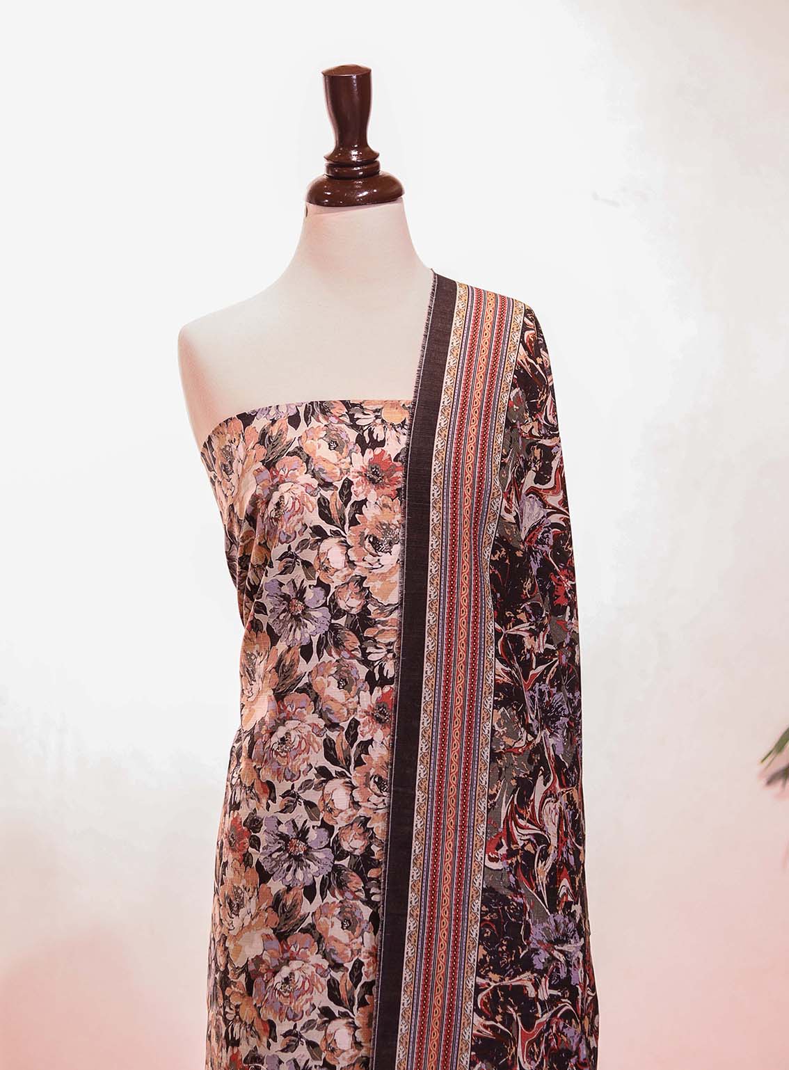 Bin Saeed Printed Khaddar Suits Unstitched 3 Piece - BS25K ALL17 Bin Saeed Printed Khaddar Suits Unstitched 3 Piece - BS25K ALL17