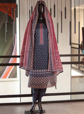 Bin Saeed Embroidered Lawn Suits Unstitched 3 Piece - BS25EC 48