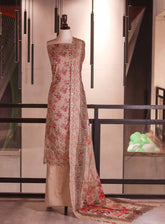 Bin Saeed Digital Embroidered Lawn 3 Piece Unstitched Suit BS26DEL D-973