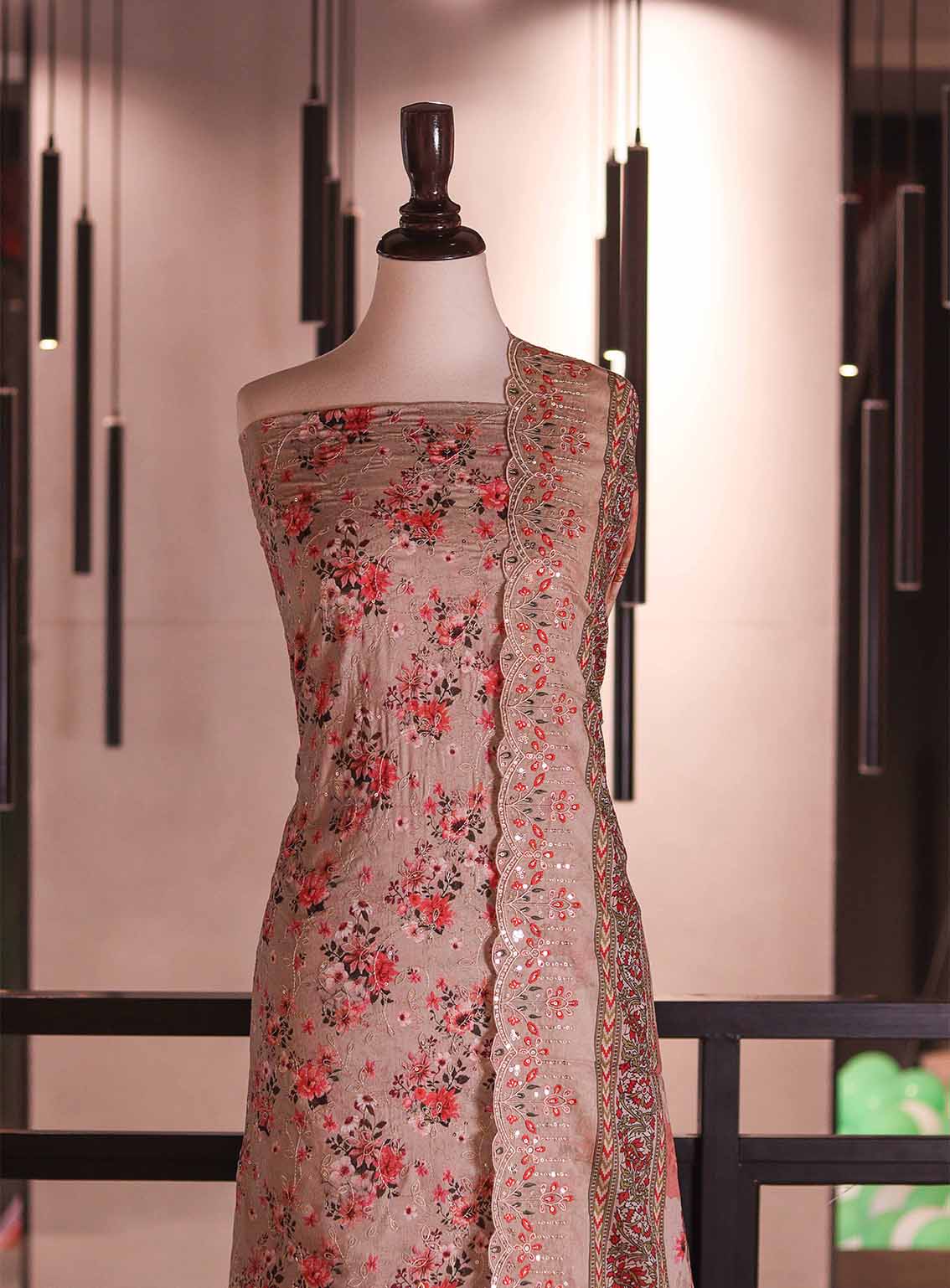 Bin Saeed Digital Embroidered Lawn 3 Piece Unstitched Suit BS26DEL D-973 Bin Saeed Digital Embroidered Lawn 3 Piece Unstitched Suit BS26DEL D-973