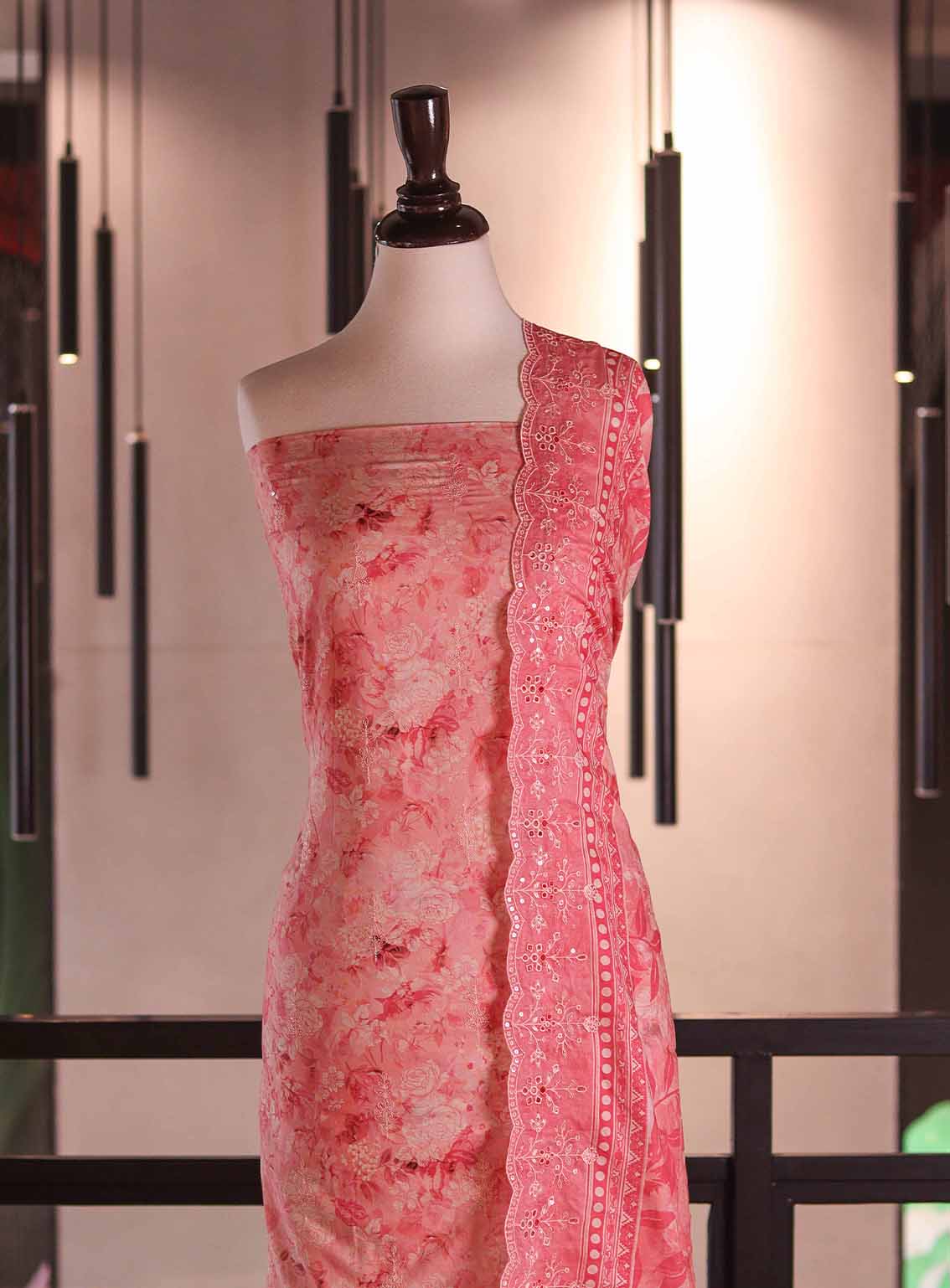 Bin Saeed Digital Embroidered Lawn 3 Piece Unstitched Suit BS26DEL D-984 Bin Saeed Digital Embroidered Lawn 3 Piece Unstitched Suit BS26DEL D-984