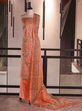 Bin Saeed Digital Embroidered Lawn 3 Piece Unstitched Suits BS26DEL D-293