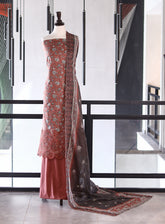 Bin Saeed Digital Embroidered Lawn 3 Piece Unstitched Suits BS26DEL D-795