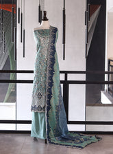 Bin Saeed Digital Embroidered Lawn 3 Piece Unstitched Suits BS26DEL D-805