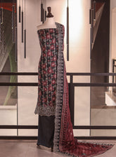 Bin Saeed Digital Embroidered Lawn 3 Piece Unstitched Suits BS26DEL D-812