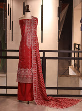 Bin Saeed Digital Embroidered Lawn 3 Piece Unstitched Suits BS26DEL D-985