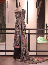 Bin Saeed Digital Printed Cotton 3 Piece Unstitched Suit BS26DPL D-013