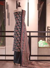 Bin Saeed Digital Printed Cotton 3 Piece Unstitched Suit BS26DPL D-ALL01-GNML