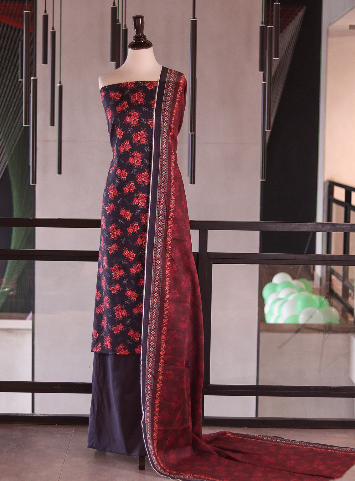 Bin Saeed Digital Printed Cotton 3 Piece Unstitched Suit BS26DPL D-ALL14 Bin Saeed Digital Printed Cotton 3 Piece Unstitched Suit BS26DPL D-ALL14
