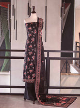 Bin Saeed Digital Printed Cotton 3 Piece Unstitched Suits BS26DPL D-009