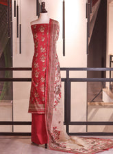 Bin Saeed Digital Printed Cotton 3 Piece Unstitched Suits BS26DPL D-019 DPK