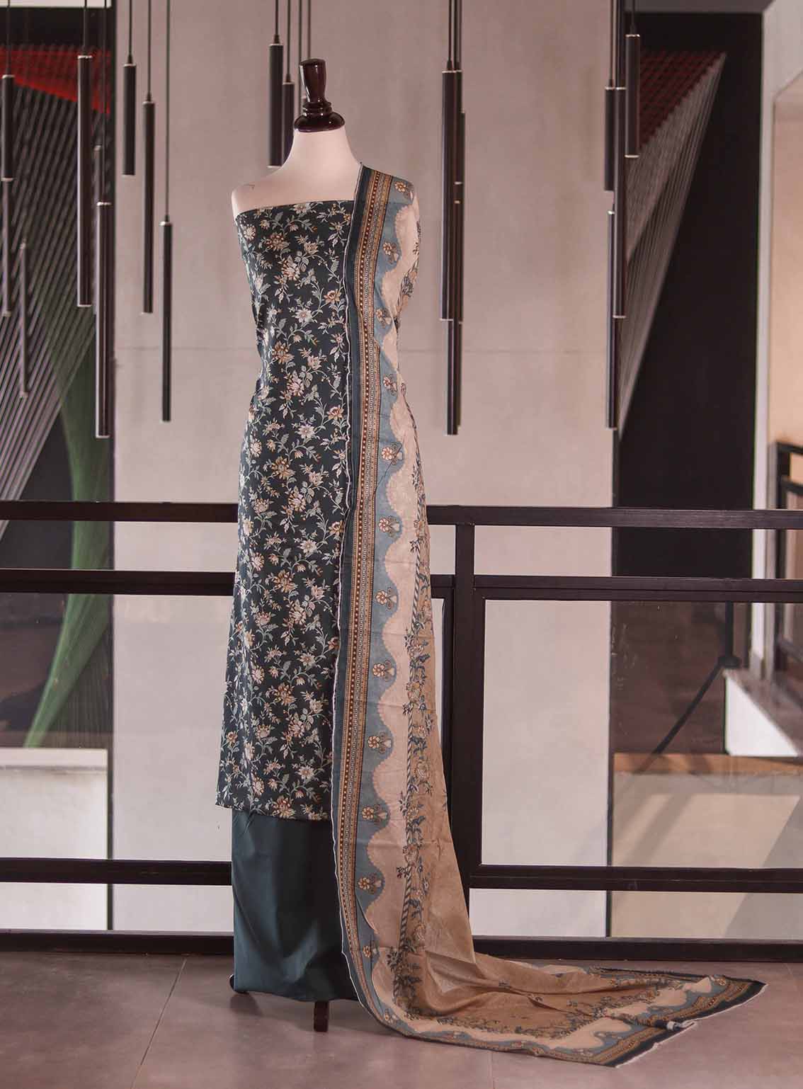 Bin Saeed Digital Printed Cotton 3 Piece Unstitched Suits BS26DPL D-021 Bin Saeed Digital Printed Cotton 3 Piece Unstitched Suits BS26DPL D-021