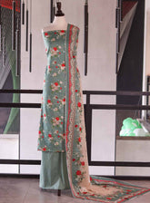 Bin Saeed Digital Printed Cotton 3 Piece Unstitched Suits BS26DPL D-031