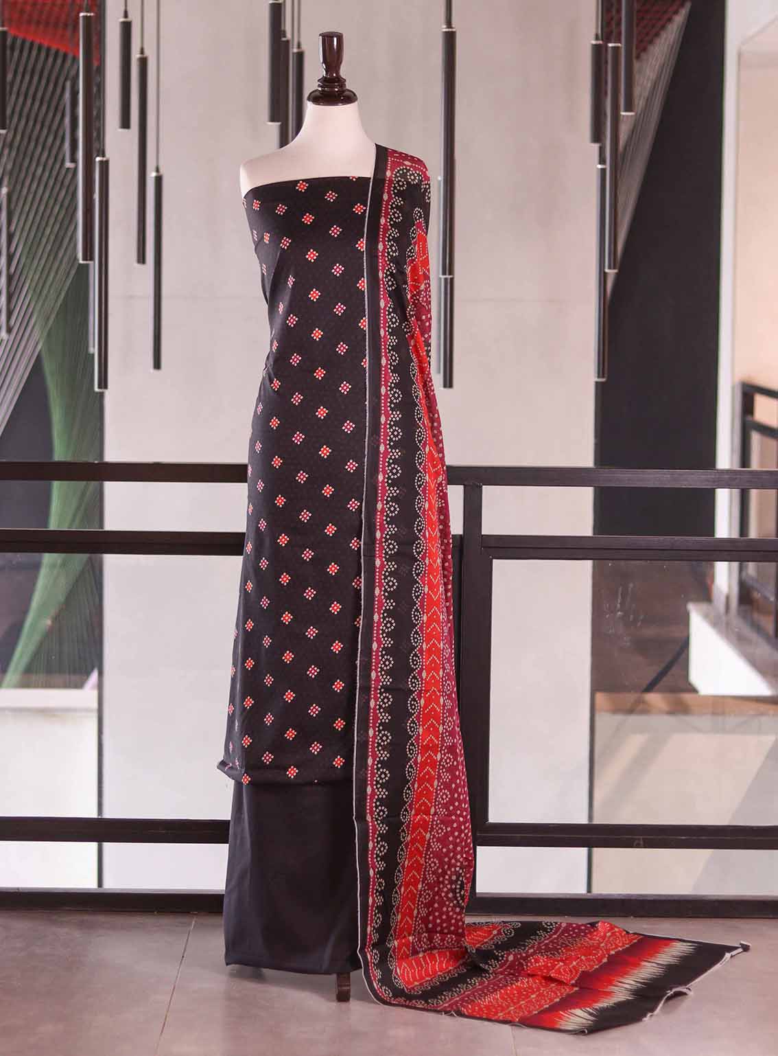 Bin Saeed Digital Printed Cotton 3 Piece Unstitched Suits BS26DPL D-038 Bin Saeed Digital Printed Cotton 3 Piece Unstitched Suits BS26DPL D-038