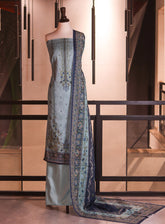 Bin Saeed Digital Printed Cotton 3 Piece Unstitched Suits BS26DPL D-039 SGNBL
