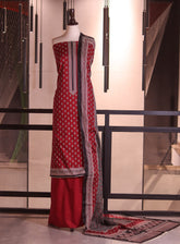 Bin Saeed Digital Printed Cotton 3 Piece Unstitched Suits BS26DPL D-133 MN