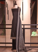 Bin Saeed Digital Printed Cotton 3 Piece Unstitched Suits BS26DPL D-135