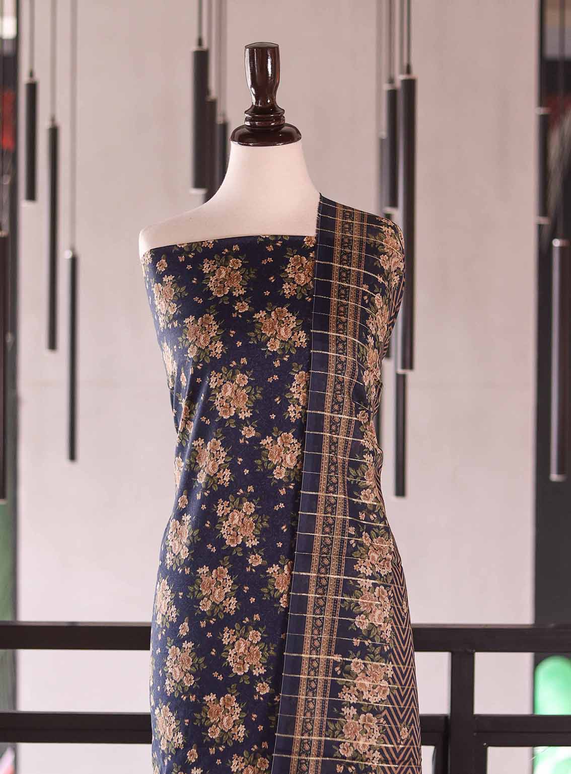 Bin Saeed Digital Printed Cotton 3 Piece Unstitched Suits BS26DPL D-ALL22 Bin Saeed Digital Printed Cotton 3 Piece Unstitched Suits BS26DPL D-ALL22