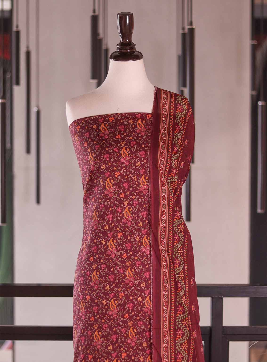 Bin Saeed Digital Printed Cotton 3 Piece Unstitched Suits BS26DPL D-ALL26 Bin Saeed Digital Printed Cotton 3 Piece Unstitched Suits BS26DPL D-ALL26