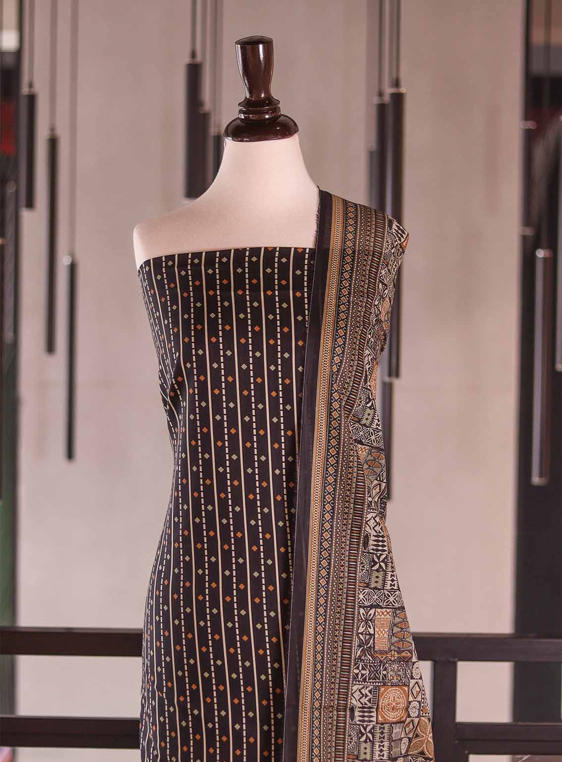 Bin Saeed Digital Printed Cotton 3 Piece Unstitched Suits BS26DPL D-ALL27 Bin Saeed Digital Printed Cotton 3 Piece Unstitched Suits BS26DPL D-ALL27