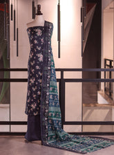 Bin Saeed Digital Printed Cotton 3 Piece Unstitched Suits BS26DPL D-ALL55 DBL
