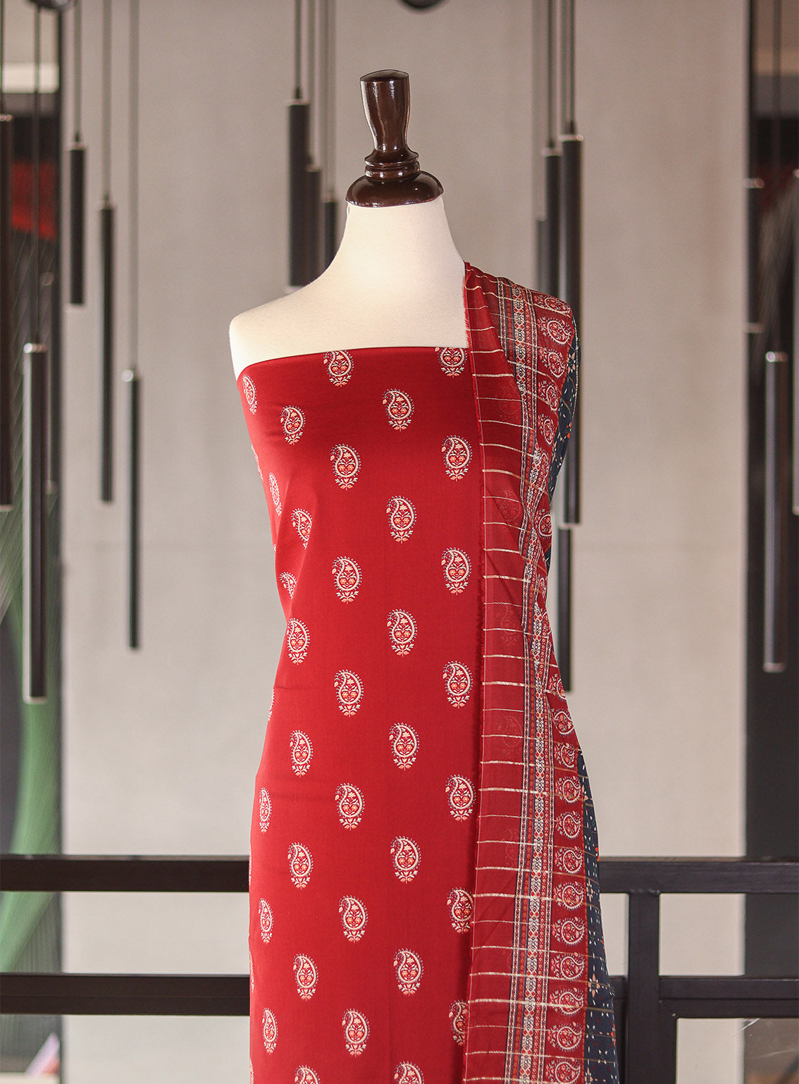 Bin Saeed Digital Printed Cotton 3 Piece Unstitched Suits BS26DPL D-ALL58-MN Bin Saeed Digital Printed Cotton 3 Piece Unstitched Suits BS26DPL D-ALL58-MN