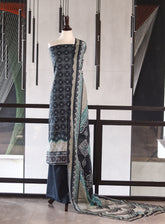 Bin Saeed Digital Printed Lawn 3 Piece Unstitched Suits BS26DPL D-238