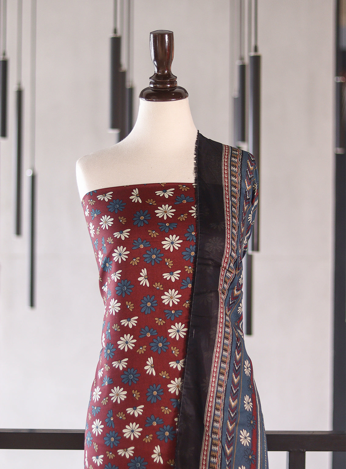 Bin Saeed Digital Printed Lawn 3 Piece Unstitched Suits BS26DPL D-485 Bin Saeed Digital Printed Lawn 3 Piece Unstitched Suits BS26DPL D-485