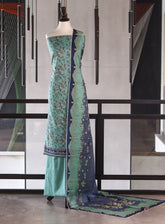 Bin Saeed Digital Printed Lawn 3 Piece Unstitched Suits BS26DPL D-535
