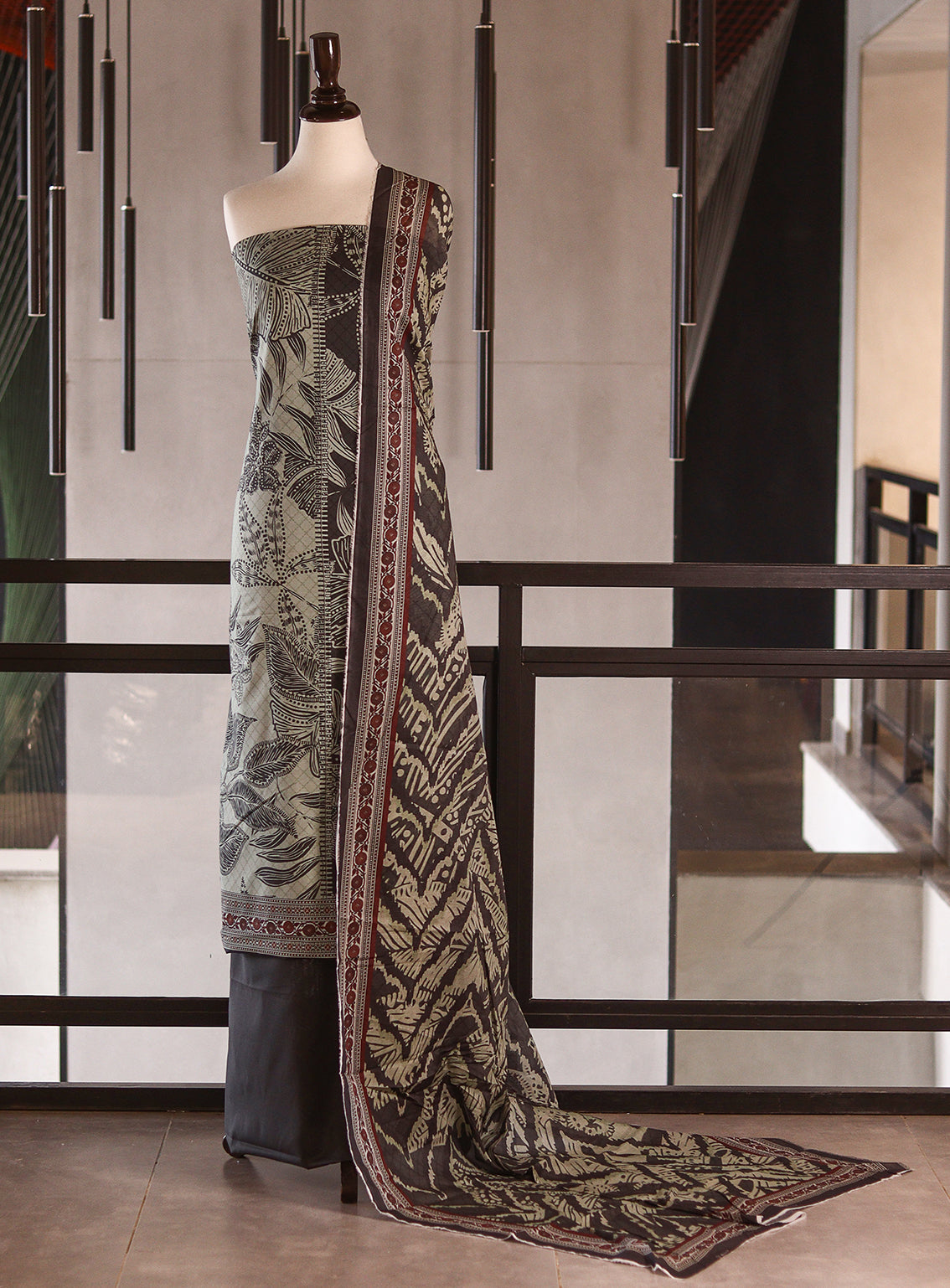 Bin Saeed Digital Printed Lawn 3 Piece Unstitched Suits BS26DPL D-874 Bin Saeed Digital Printed Lawn 3 Piece Unstitched Suits BS26DPL D-874