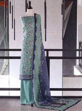 Bin Saeed Digital Printed Lawn 3 Piece Unstitched Suits BS26P D-535