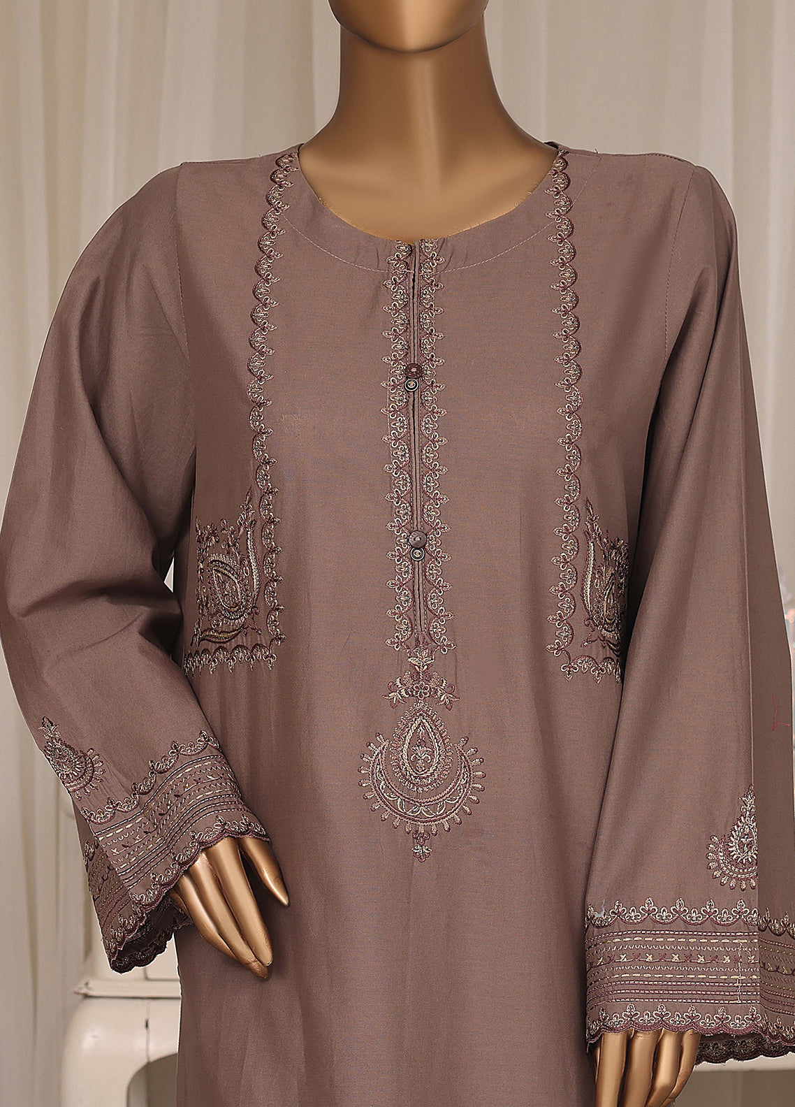 Bold & Slay By HZ Textiles Embroidered Lawn Co-Ords 2 Piece Stitched Suit HZ26B&S D-CSE-D-2601 Bold & Slay By HZ Textiles Embroidered Lawn Co-Ords 2 Piece Stitched Suit HZ26B&S D-CSE-D-2601