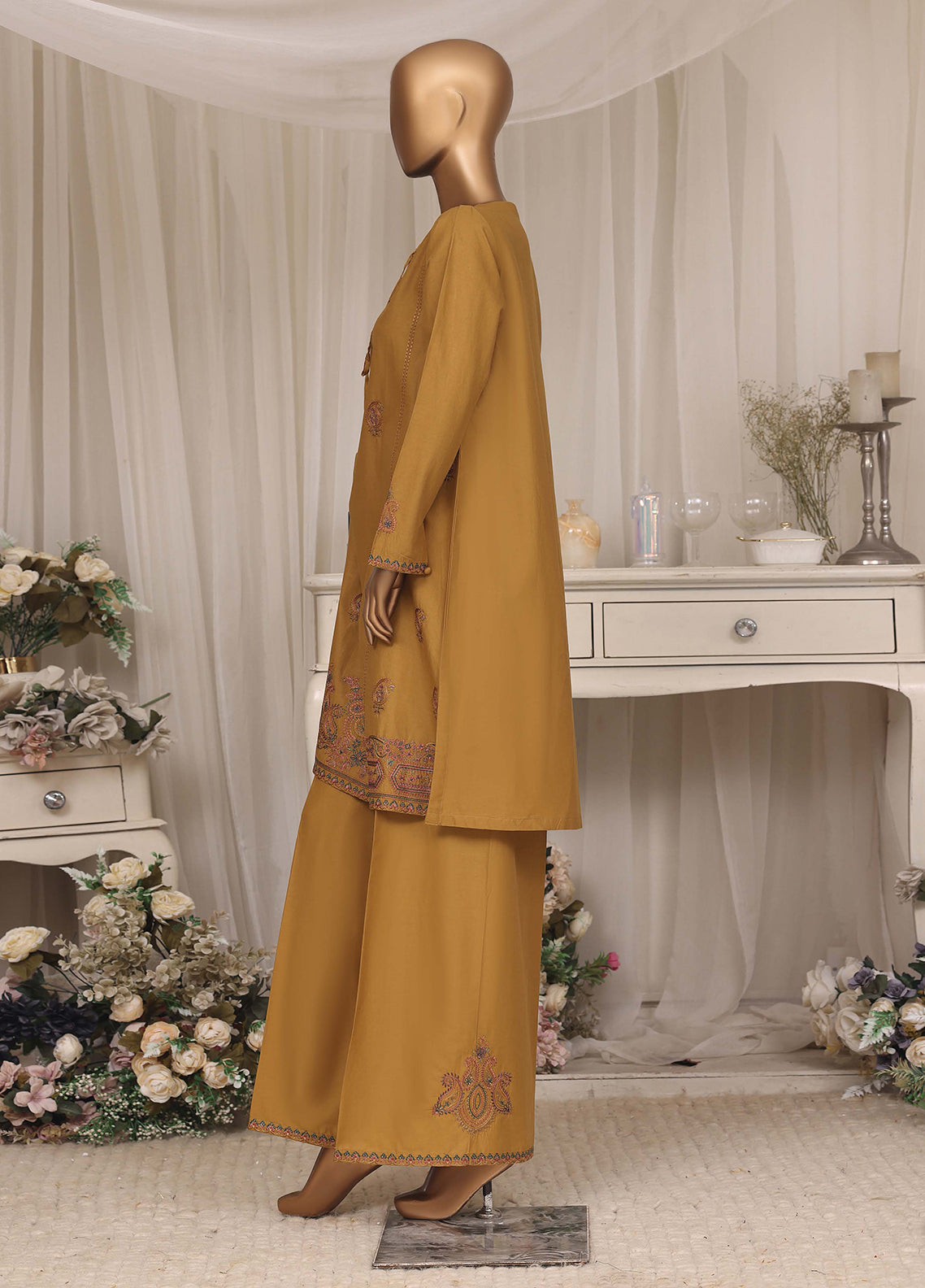 Bold & Slay By HZ Textiles Embroidered Lawn Co-Ords 2 Piece Stitched Suit HZ26B&S D-CSE-D-2602 Bold & Slay By HZ Textiles Embroidered Lawn Co-Ords 2 Piece Stitched Suit HZ26B&S D-CSE-D-2602