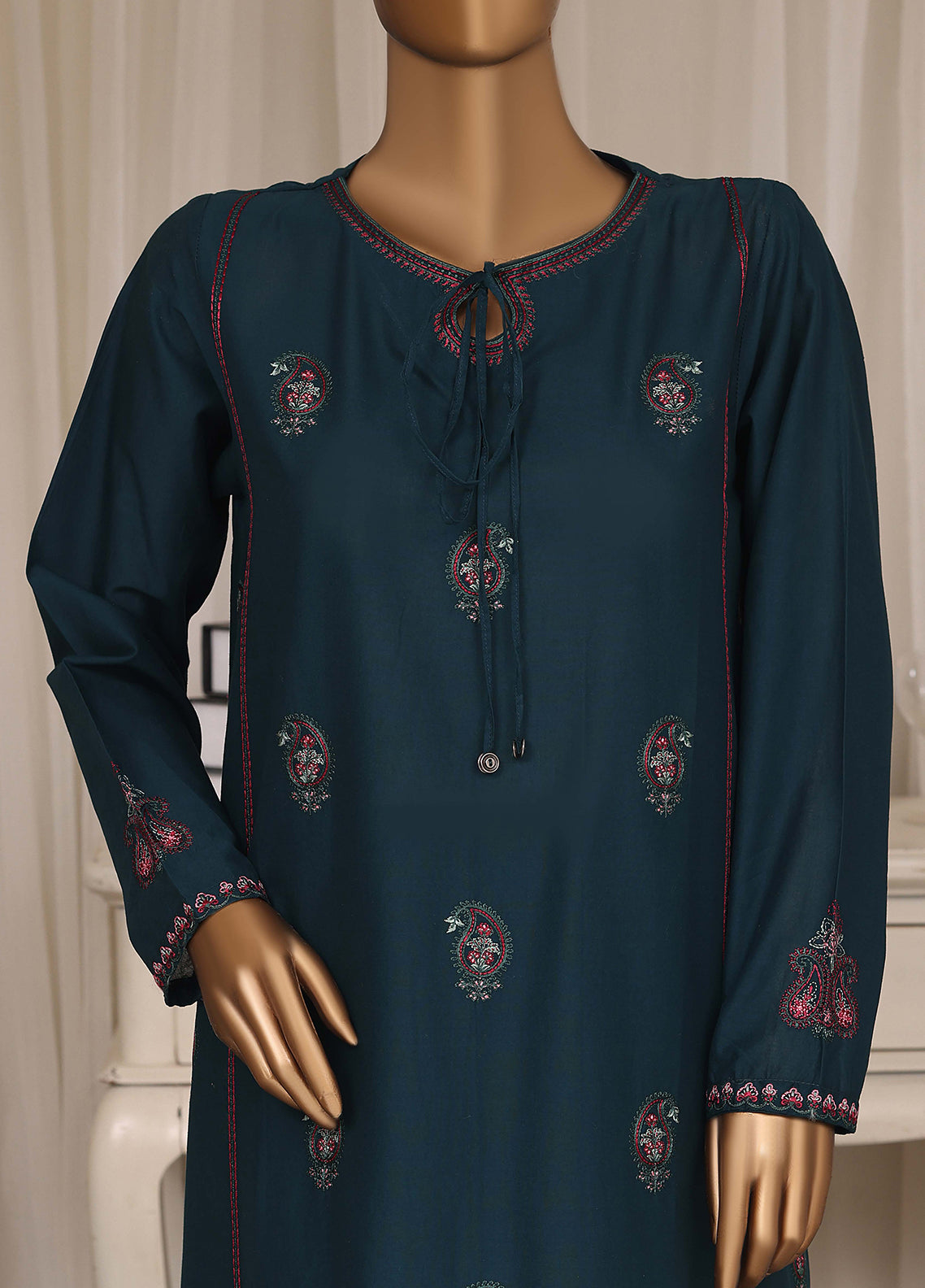 Bold & Slay By HZ Textiles Embroidered Lawn Co-Ords 2 Piece Stitched Suit HZ26B&S D-CSE-D-2603 Bold & Slay By HZ Textiles Embroidered Lawn Co-Ords 2 Piece Stitched Suit HZ26B&S D-CSE-D-2603