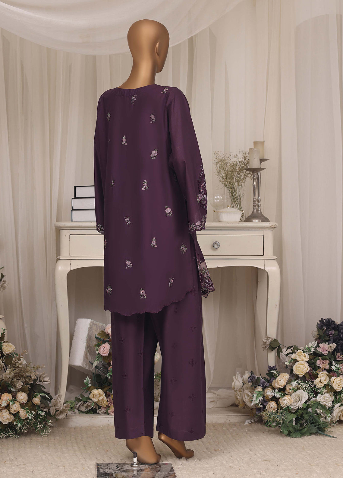 Bold & Slay By HZ Textiles Embroidered Lawn Co-Ords 2 Piece Stitched Suit HZ26B&S D-CSE-D-2605 Bold & Slay By HZ Textiles Embroidered Lawn Co-Ords 2 Piece Stitched Suit HZ26B&S D-CSE-D-2605