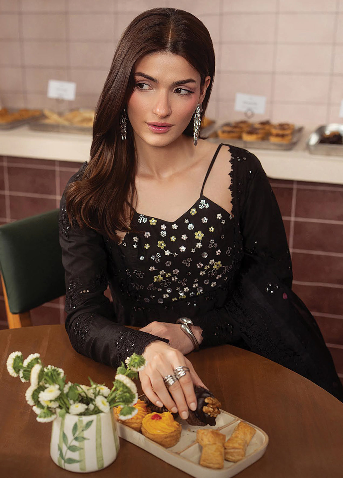 Brewed By Ayzel Luxury Embroidered Lawn 3 Piece Unstitched Suit AZL26BLL D-144 SEPIA Brewed By Ayzel Luxury Embroidered Lawn 3 Piece Unstitched Suit AZL26BLL D-144 SEPIA