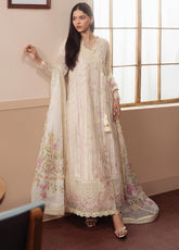 Brewed By Ayzel Luxury Embroidered Lawn 3 Piece Unstitched Suit AZL26BLL D-146 MOCHAQUE
