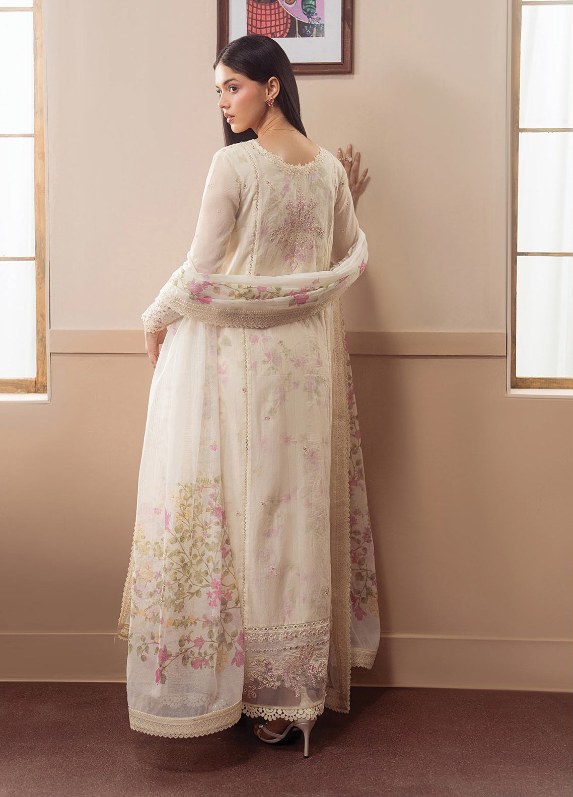 Brewed By Ayzel Luxury Embroidered Lawn 3 Piece Unstitched Suit AZL26BLL D-146 MOCHAQUE Brewed By Ayzel Luxury Embroidered Lawn 3 Piece Unstitched Suit AZL26BLL D-146 MOCHAQUE