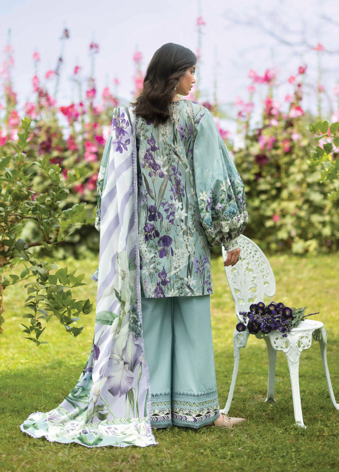 Bridgerton By Elaf Premium Printed Lawn 3 Piece Unstitched Suit EF26BP D-EPB-2B LADY EVER Bridgerton By Elaf Premium Printed Lawn 3 Piece Unstitched Suit EF26BP D-EPB-2B LADY EVER